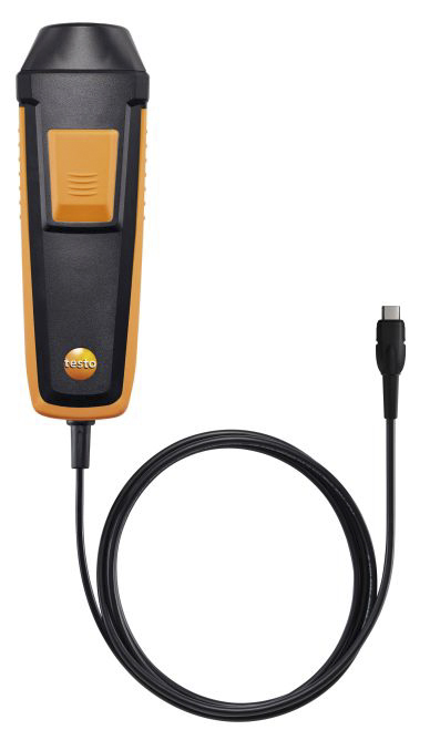 Testo Data Logging Cable Handle for Probe Head 50 °C, 50 °C Max, 100 %RH Max, Battery-Powered