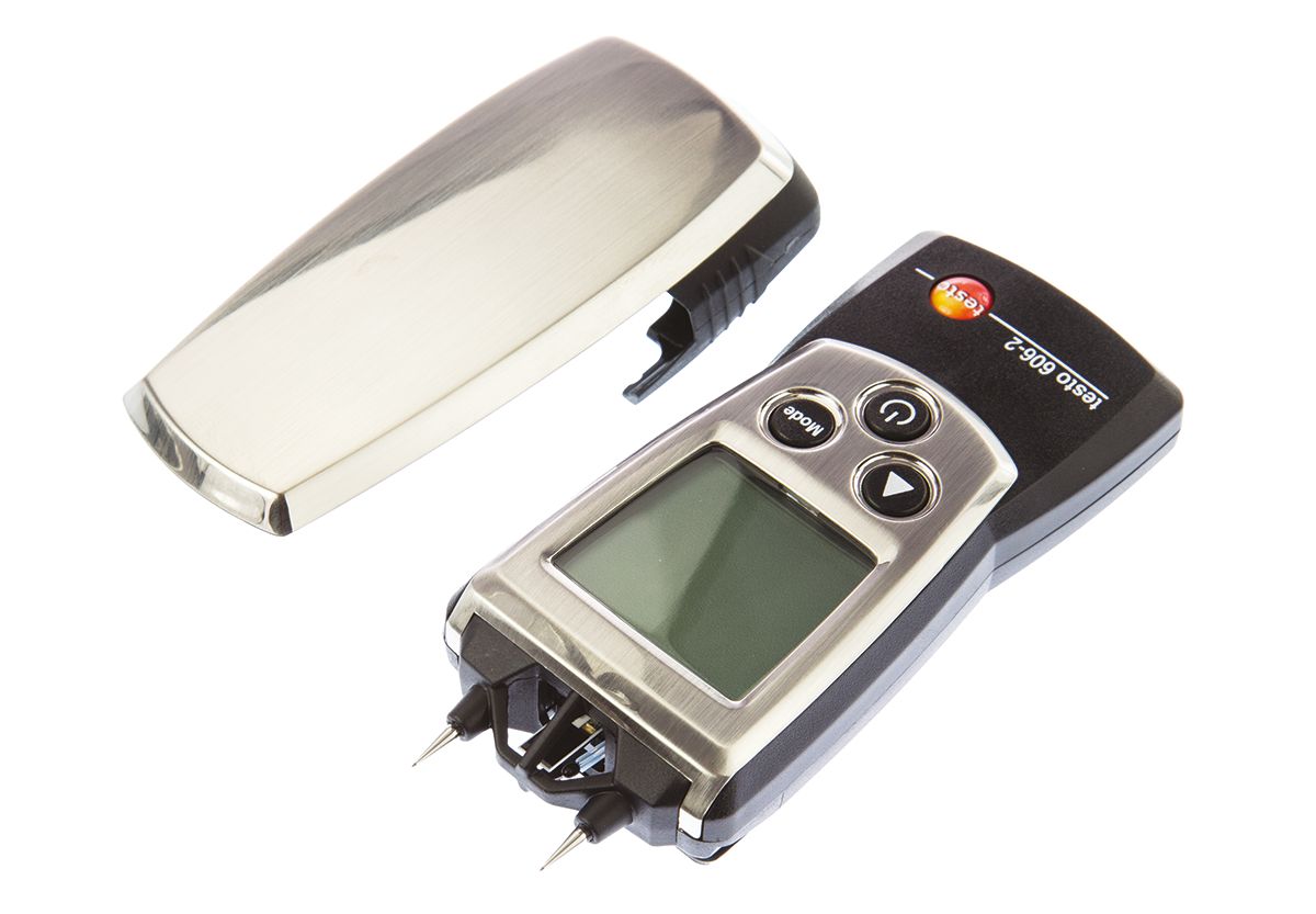 0560-6062 Testo 606-2 Hygrometer 50 °C, ±1 %RH Accuracy, 50 °C Max, 100 %RH Max, UKAS