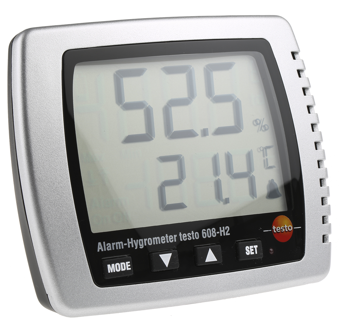0560-6082 Testo 608-H2 Hygrometer 70 °C, ±2 %RH Accuracy, 50 °C Max, 98 %RH Max