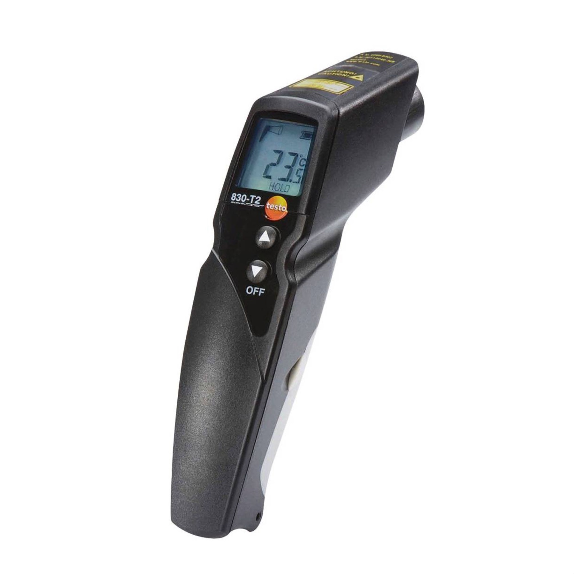 Testo 830-T2 Infrared Thermometer, -30 °C Min, 400 °C Max, ±1.5°C Accuracy, Centigrade Measurements