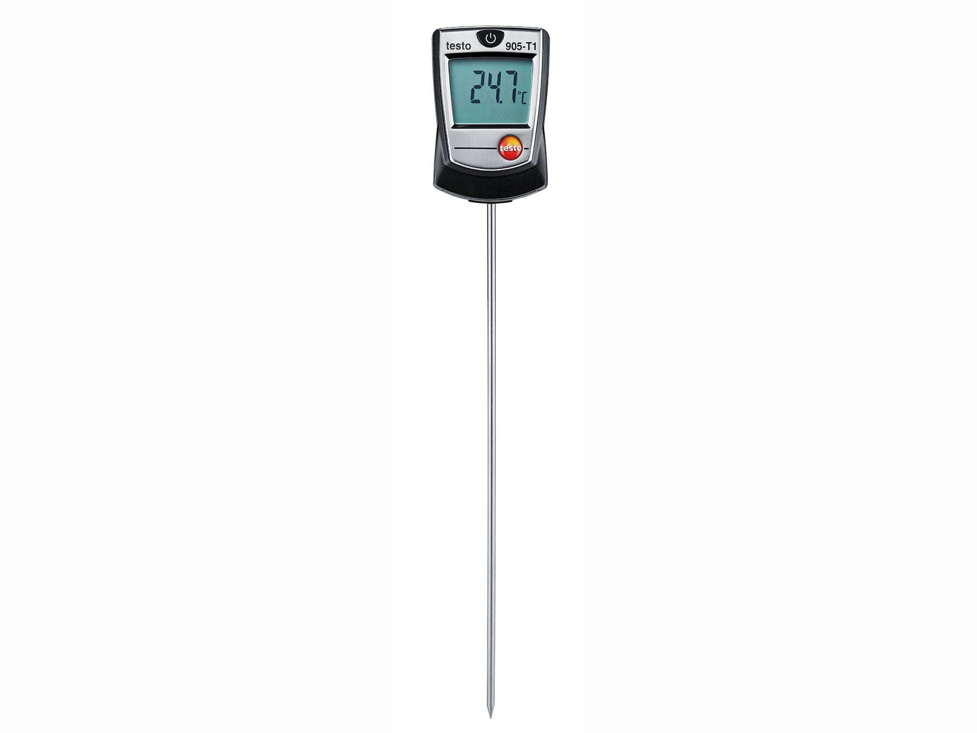 0560-9055 Testo 905-T1 Wireless Digital Thermometer, K Probe, 1 Input(s), 350 °C Max, ±1°C Accuracy - UKAS