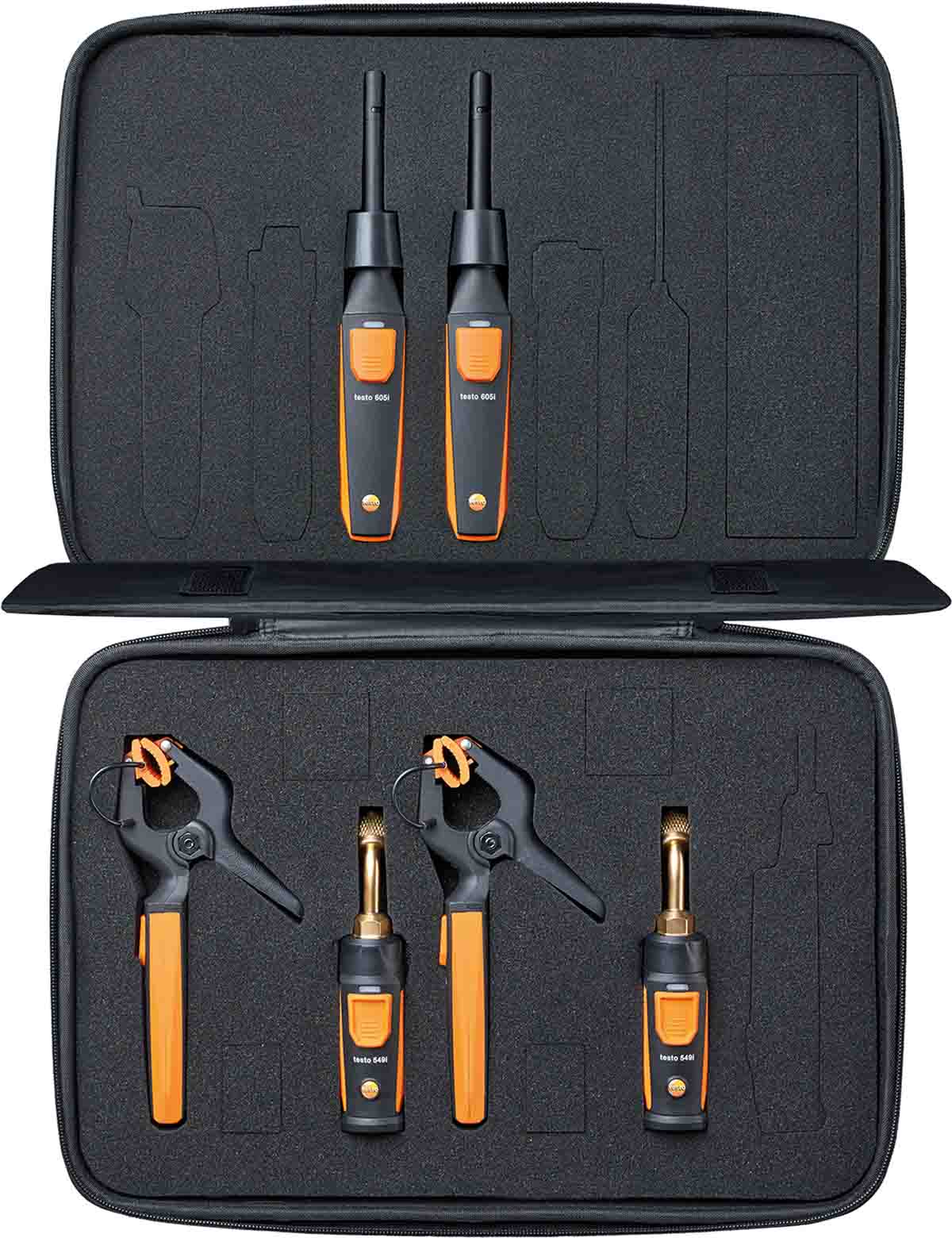 Testo Smart Probes AC & refrigeration test kit plus Wireless Thermometer Kit, Type N Probe, 1 Input(s), 150 °C Max,