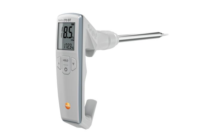 Testo 0563 0102 Surface Digital Thermometer, General Probe, 1 Input(s), 200 °C Max, ± 2 % Accuracy