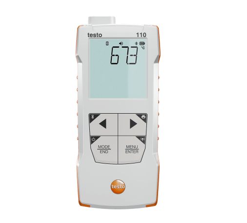 Testo TESTO 110 Digital Digital Thermometer, General Probe, 1 Input(s), 800 °C Max, 30 % Accuracy