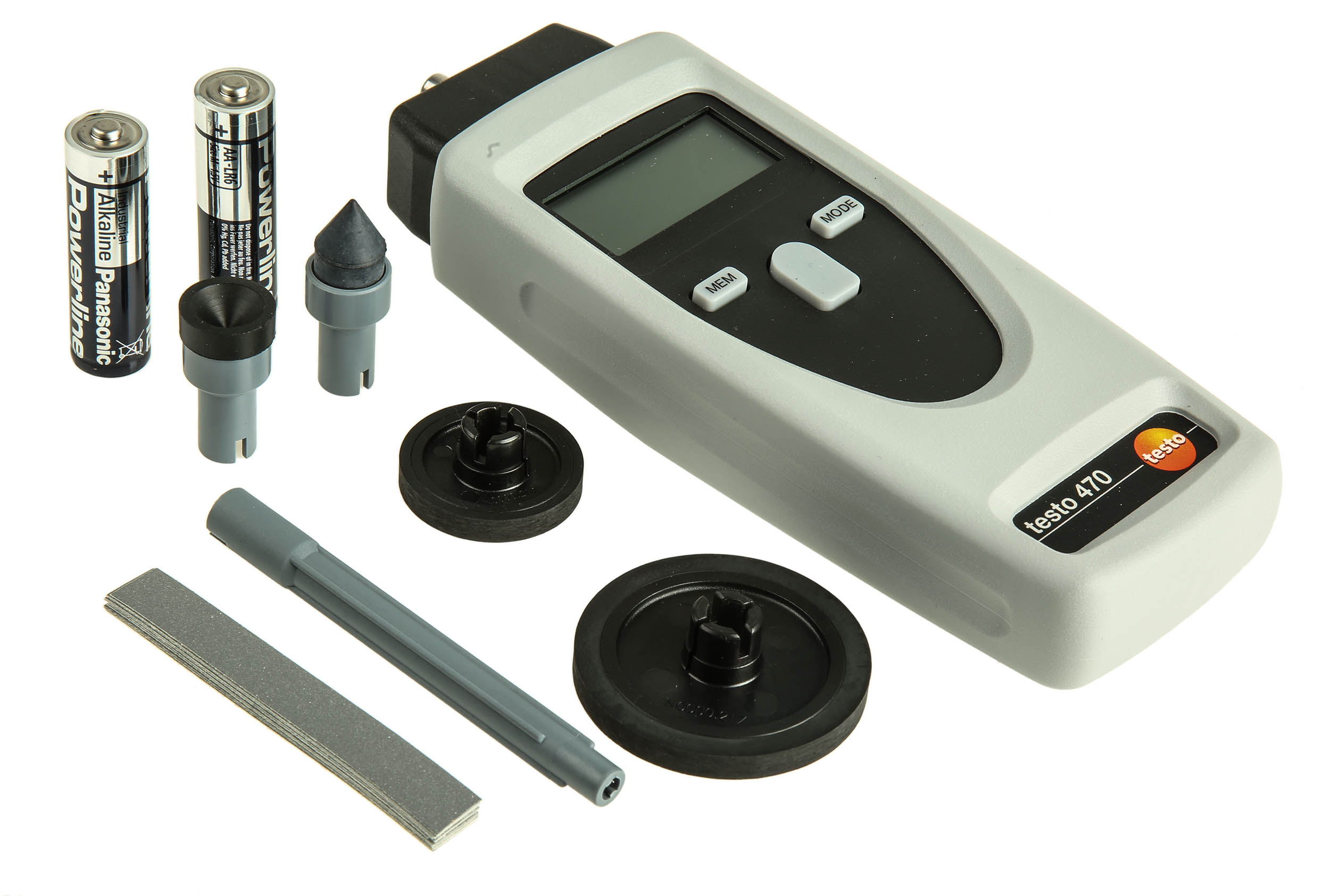 0563-0470 Testo Tachometer Best Accuracy ±0.02 % - LCD 99999rpm