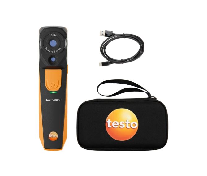Testo 860i testo 860i Bluetooth Thermal Imaging Camera, 350 °C 256 x 192 pixel Detector Resolution