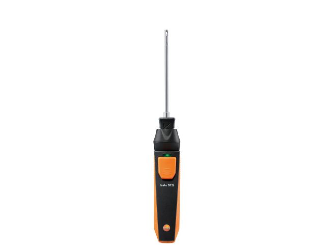 Testo 915i Wireless Digital Thermometer, K Probe, 1 Input(s), 1000 °C Max, ±1°C Accuracy