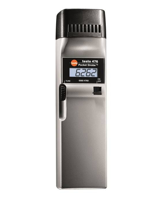 0563-4760 Testo 476 Stroboscope, 12500rpm Max, ±0.01 % Accuracy