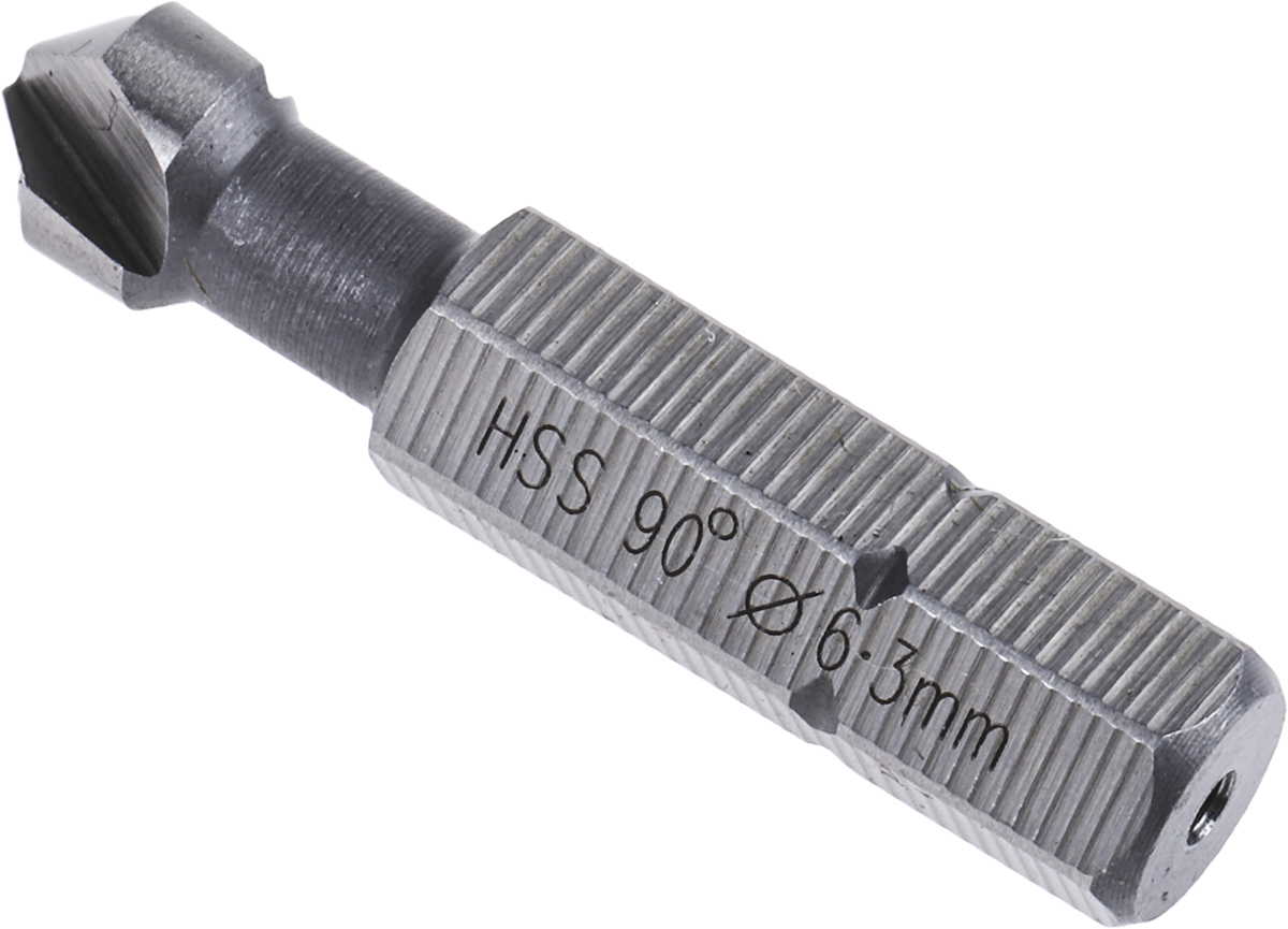 05641 EXACT High Speed Steel Drill Bit, 6.3 mm Head, 3 Flute(s), 90 °, 1 Piece(s)