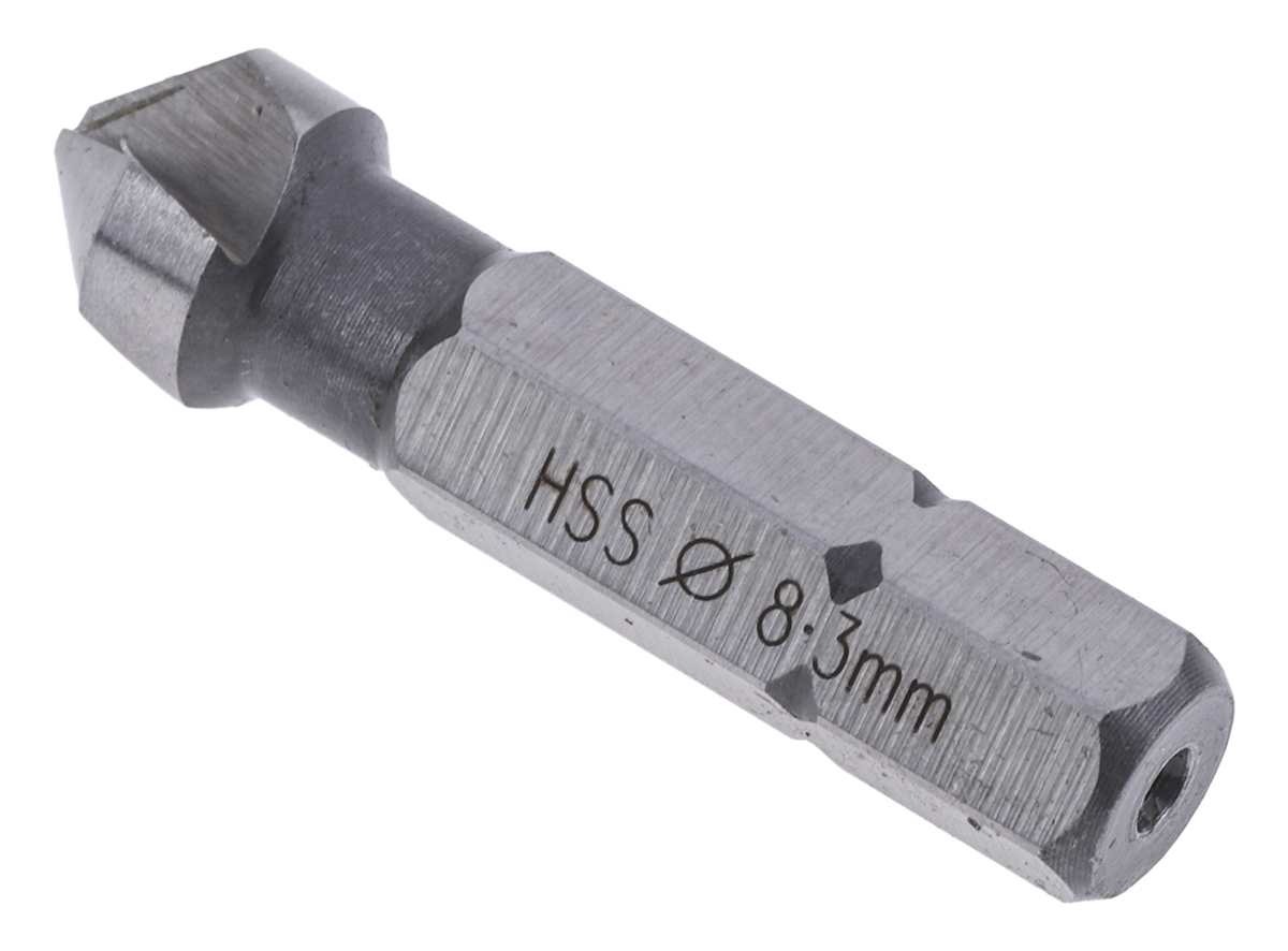 05642 EXACT High Speed Steel Drill Bit, 8.3 mm Head, 3 Flute(s), 90 °, 1 Piece(s)