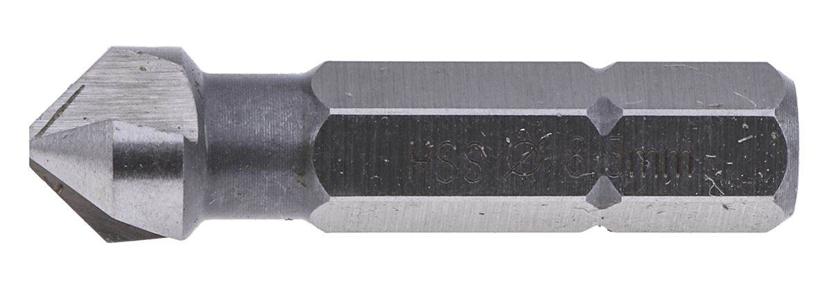 05642 EXACT High Speed Steel Drill Bit, 8.3 mm Head, 3 Flute(s), 90 °, 1 Piece(s)