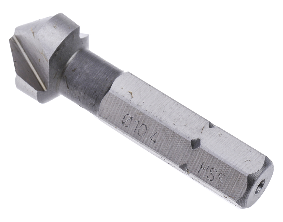05643 EXACT High Speed Steel Drill Bit, 10.4 mm Head, 3 Flute(s), 90 °, 1 Piece(s)