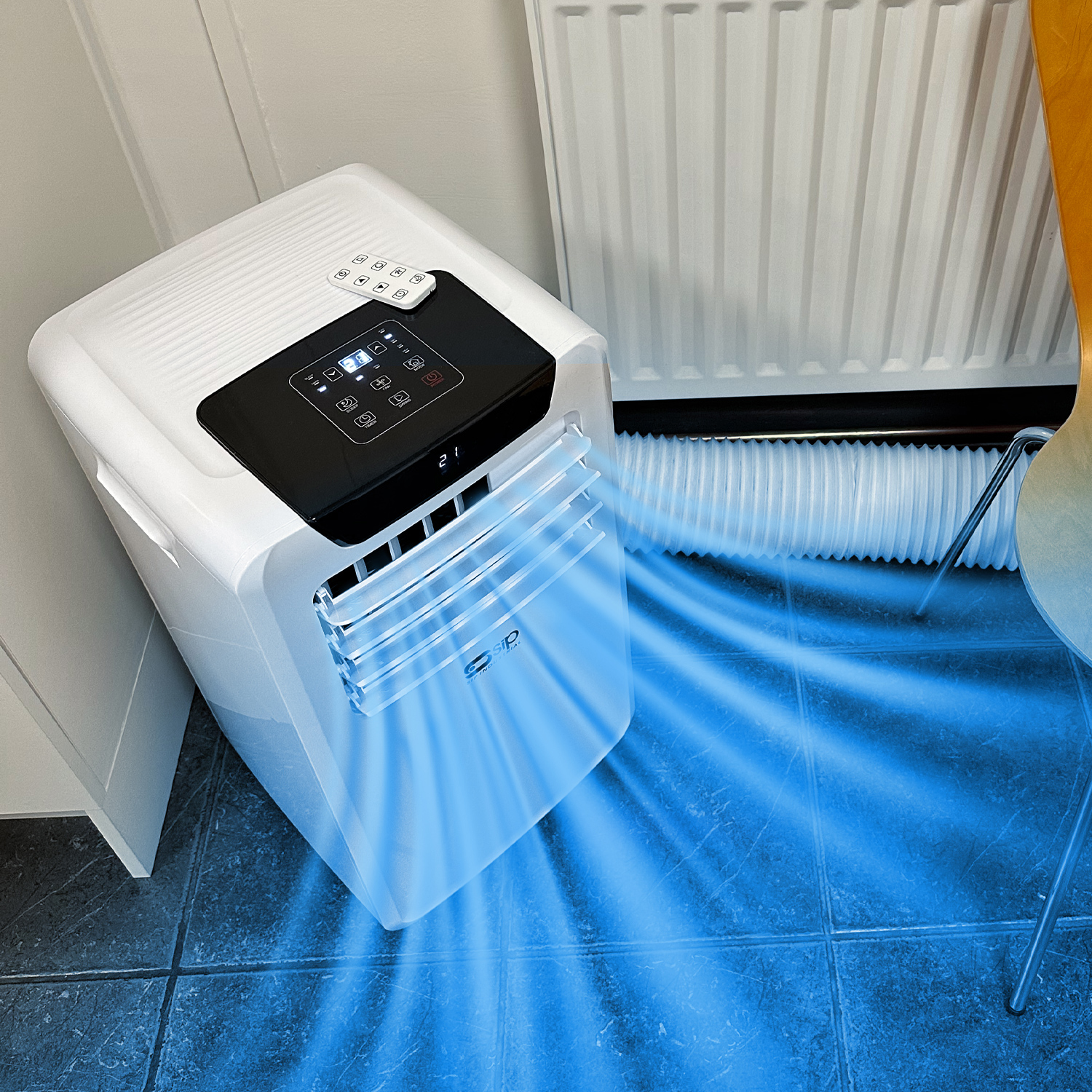 05647 SIP  10000 Btu/h Portable Air Conditioning Unit Type G - British 3-Pin