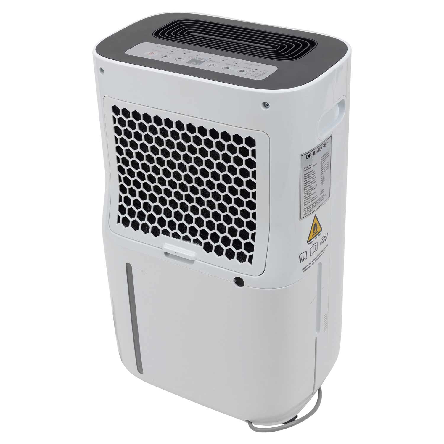 05648 SIP Portable Dehumidifier 6.5 L water tank, 20 L/day extraction rate Type G - British 3-Pin