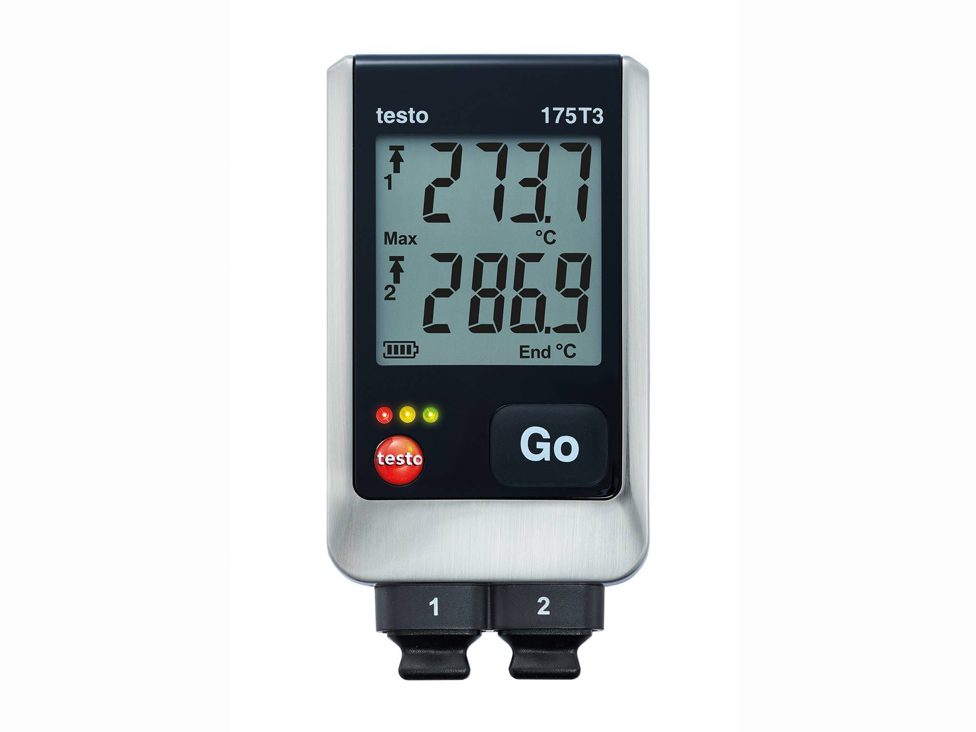 Testo 175-T3 Temperature Data Logger, USB, 2 Channel - RSCAL