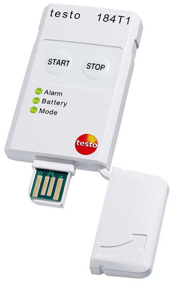 0572-1841 Testo 184-T1 Temperature Data Logger, USB
