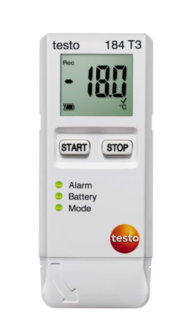 0572-1843 Testo 184-T3 Temperature Data Logger, USB