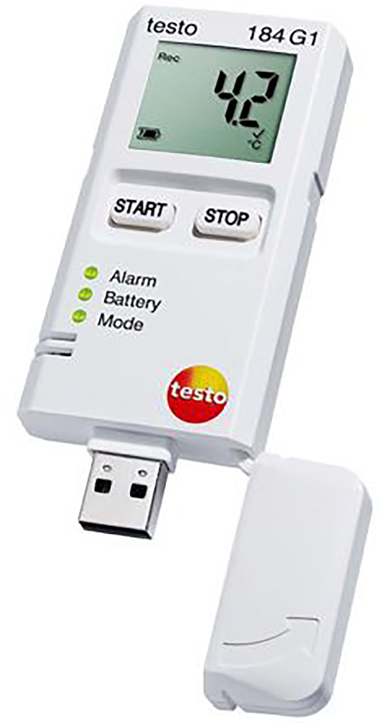 Testo 184-G1 Temperature Data Logger, NFC, USB, 5 Channel
