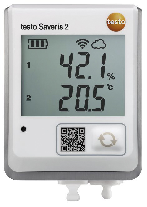 Testo Saveris 2 H2 Temperature & Humidity Data Logger, WiFi, 2 Channel