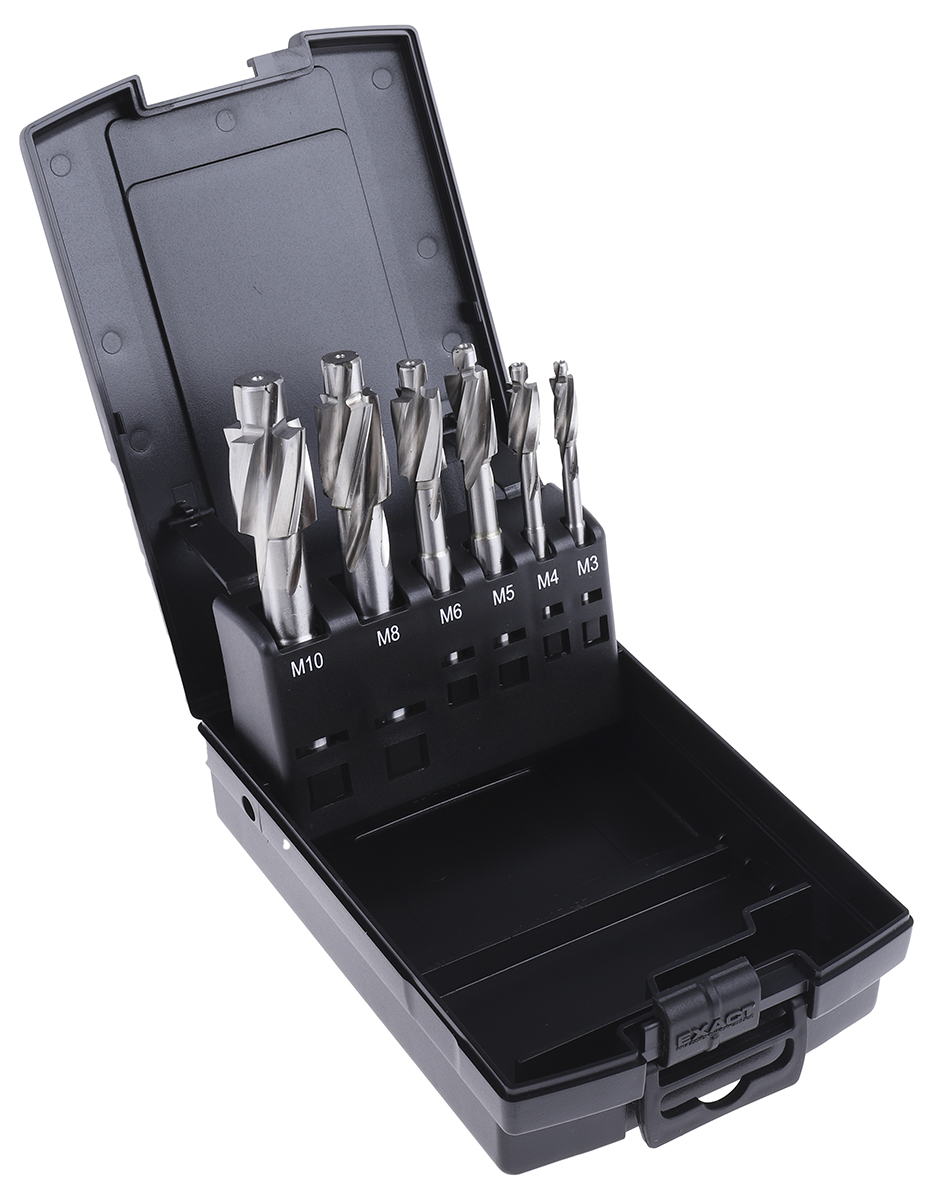 EXACT Counterbores M3 to M10, 6 Piece