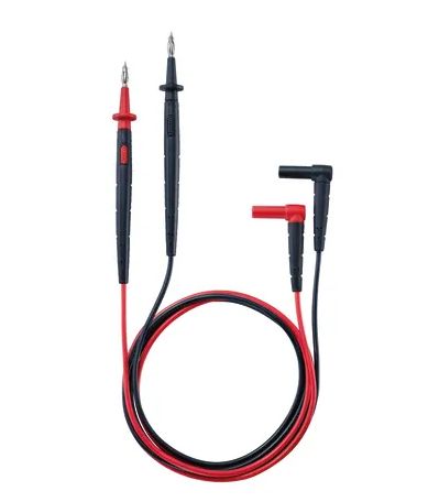 Testo Multimeter Test Lead 10A, 1kV, Black, Red, 1225 mm Lead Length