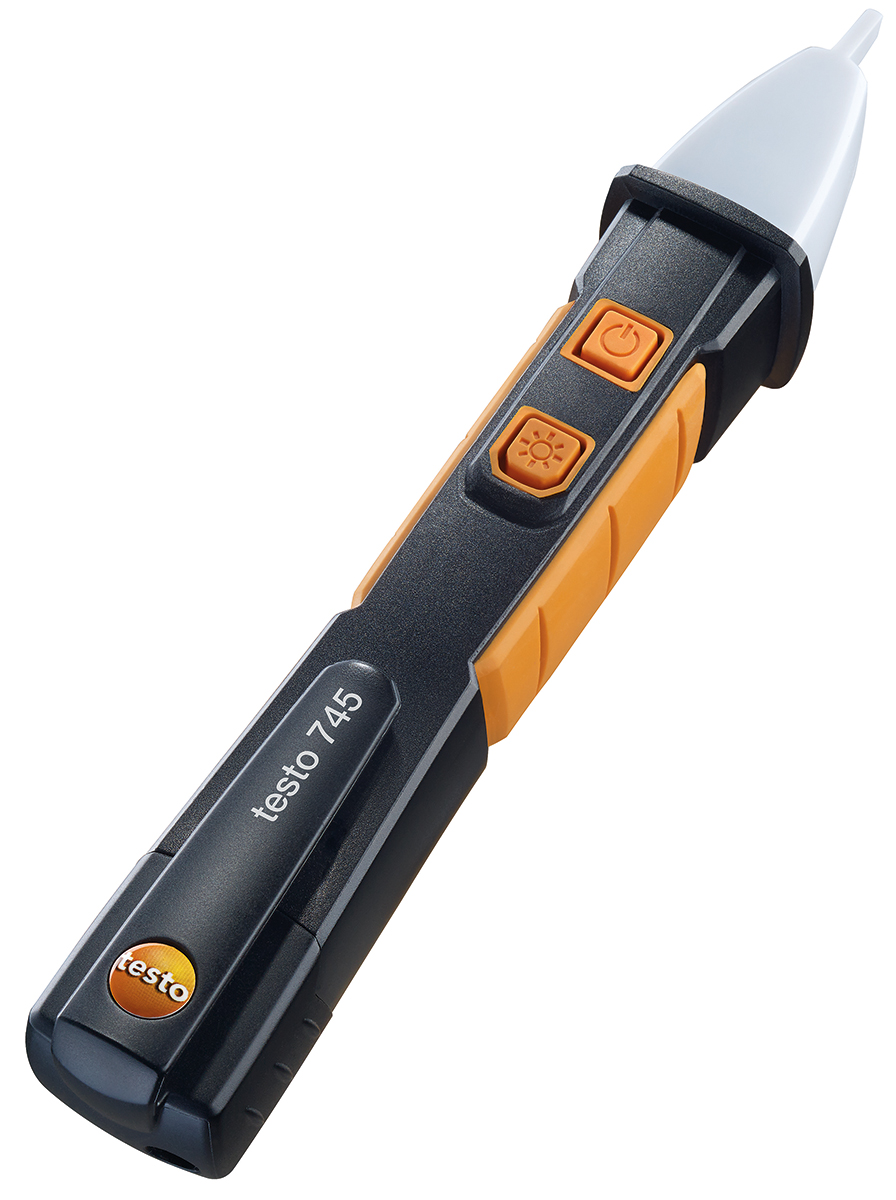 Testo 745 Non-Contact Voltage Detector, 12 V ac to 1000 V ac