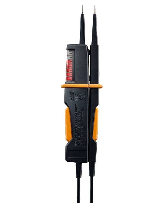 0590-7501 Testo 750-1, LED Voltage Tester, 690V ac/dc Continuity Check, Battery Powered Aurix, 0590 7501