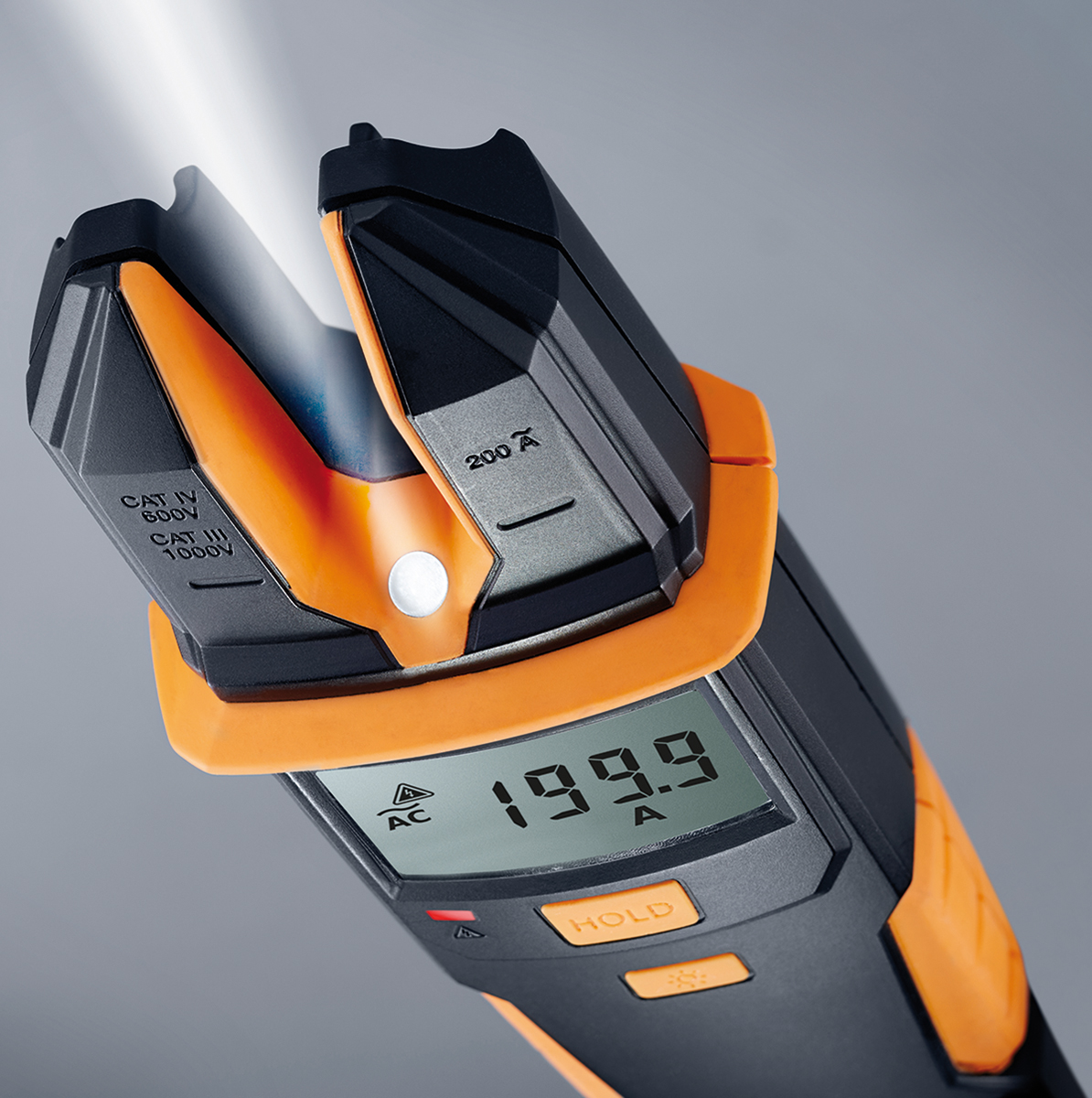 0590-7552 Testo 755-2, LCD Voltage Tester, 600V ac/dc Continuity Check, Battery Powered, 0590 7552