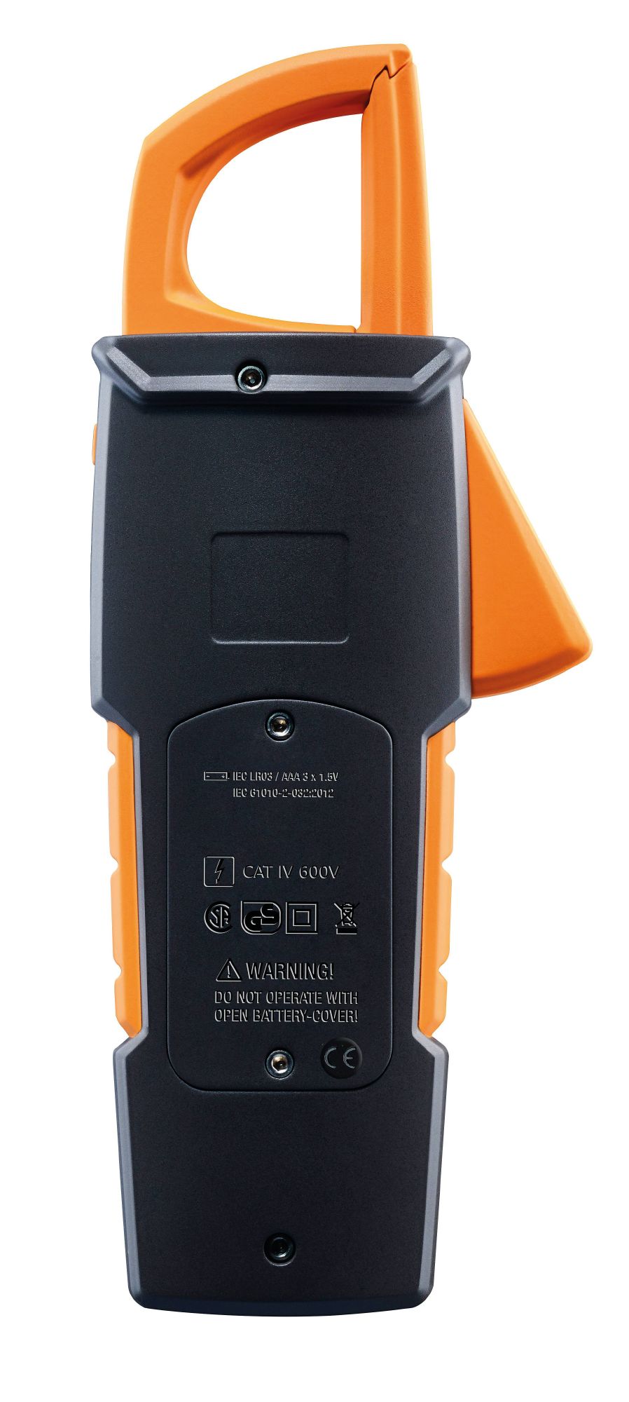 0590-7701 Testo 770-1 Clamp Meter, 400 A dc 400 A ac 600 V dc 600 V ac CAT III, CAT IV