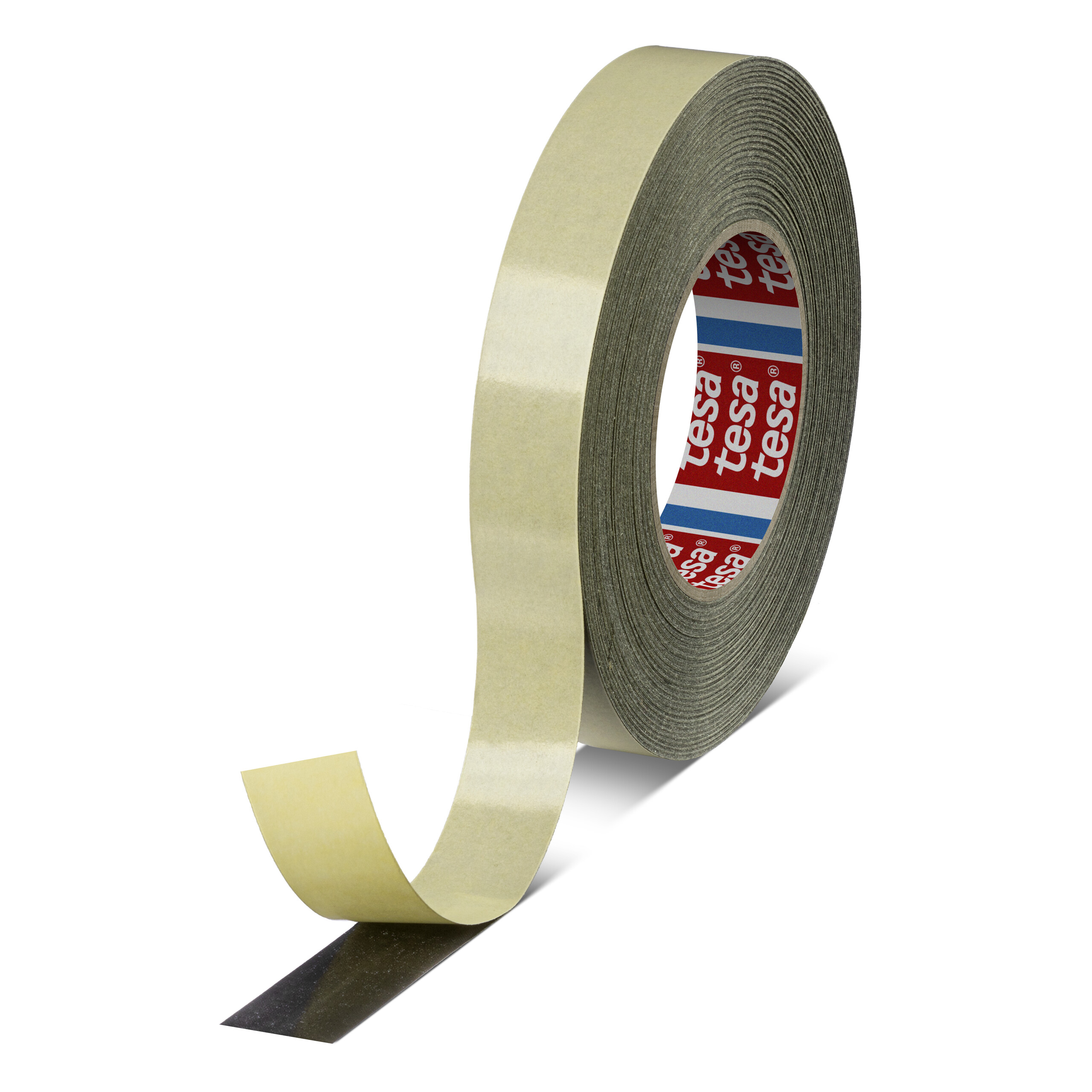 Tesa 5938 Tesa 5938 Black Double Sided Cloth Tape, 0.19 mm Thick, 8N/cm 80N/cm, Cloth Backing, 25mm x 50 m