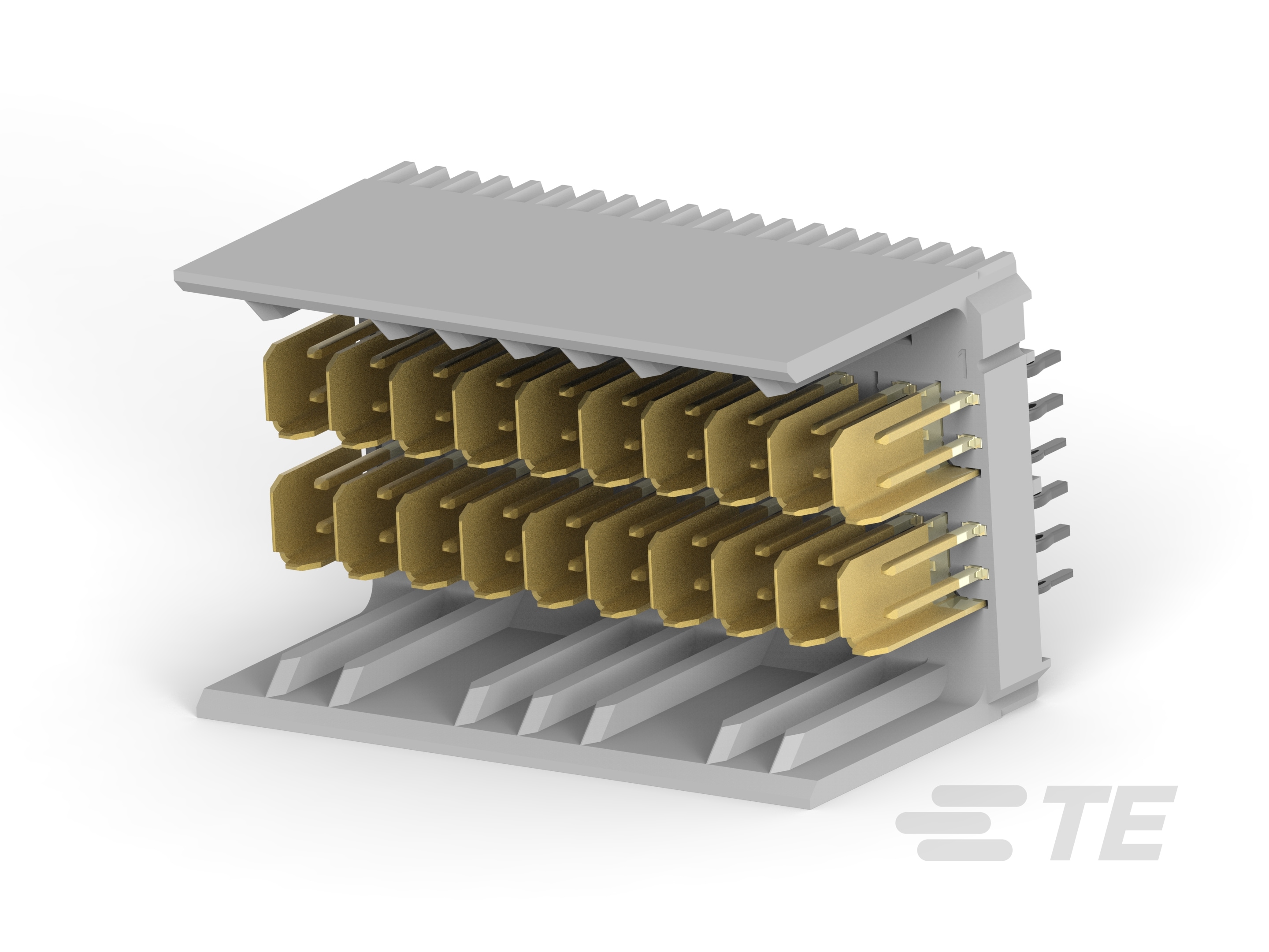 TE Connectivity, 1469025-1 2.5mm Pitch Connector Backplane Connector, Vertical, 10 Column, 4 Row, 40 Way, 1469025-1