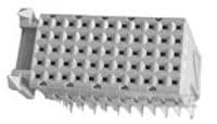 5352 2mm Pitch Hard Metric Backplane Connector, Receptacle, Right Angle, 11 Column, 5 Row, 55 Way