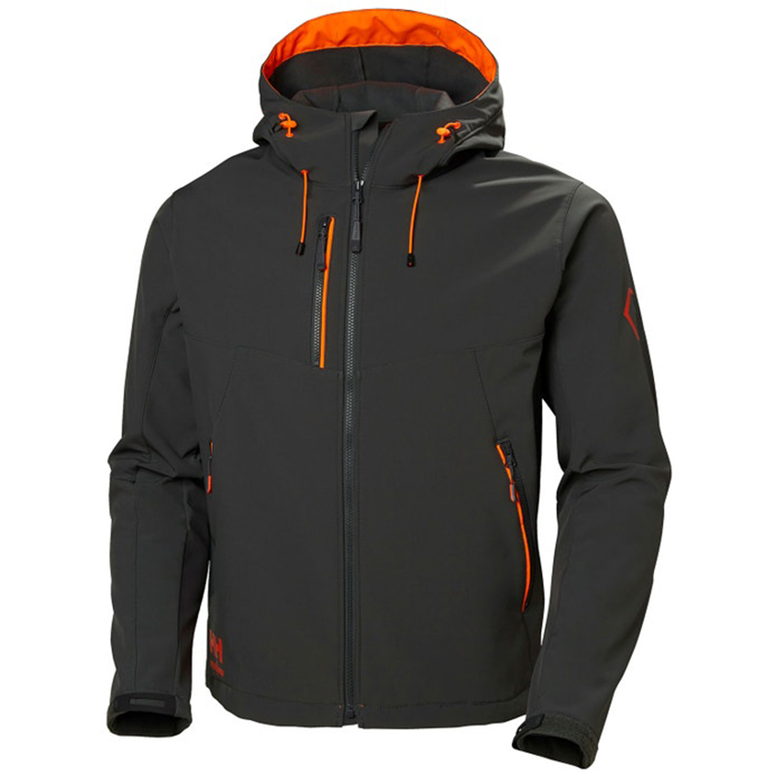 Helly Hansen Chelsea Evolution Dark Grey, Breathable, Water Repellent Softshell Jacket, L