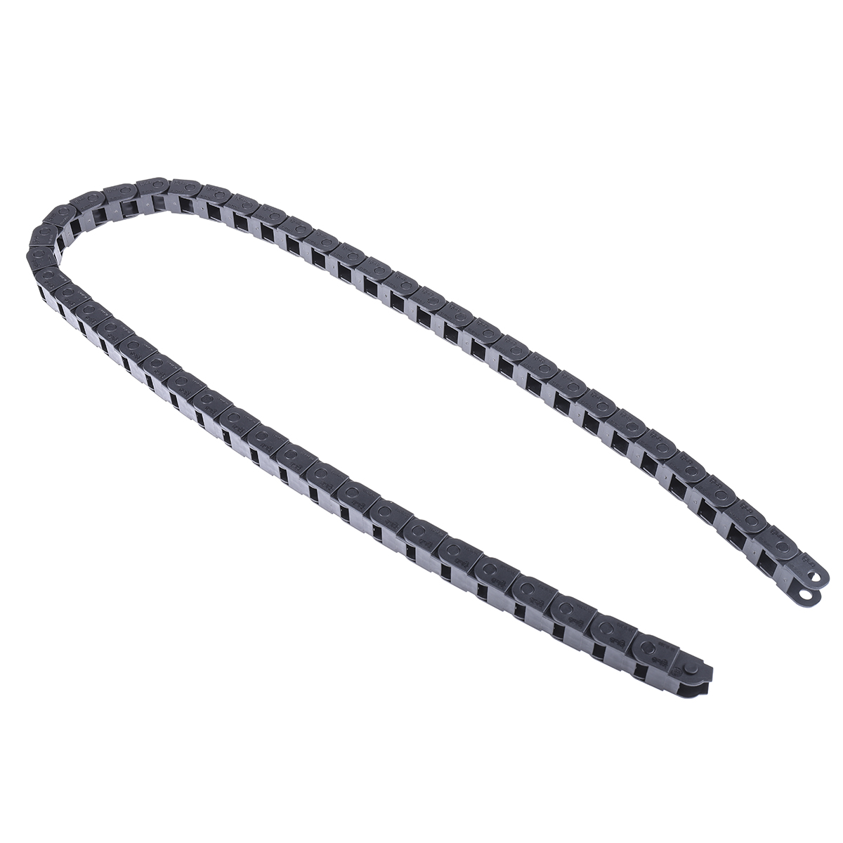 06100380 Igus e-chain Black, W16.5mm x D15 mm, L1 m, 38 mm Min. Bend Radius, Igumid G