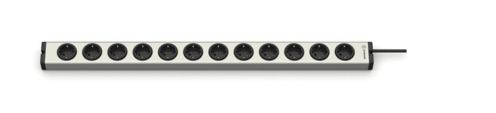 Bodo Ehmann Type F - German Schuko 12 Gang Socket Bar, 3m Cable, 16A, 25V