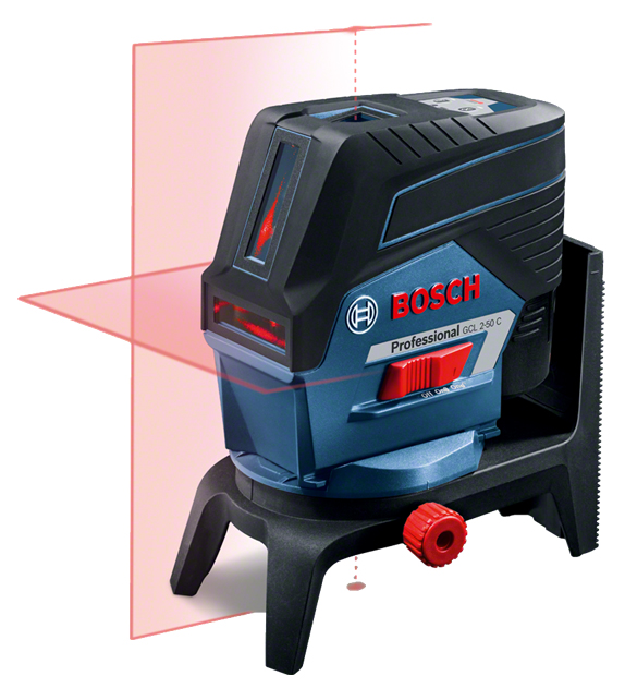 Bosch GCL 2-50 C 650 nm Laser Colour Red Line Laser, 3