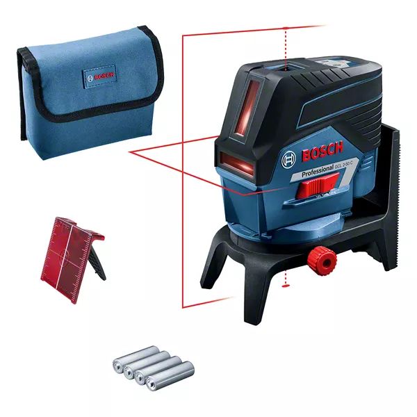 0601066g00 Bosch GCL 2-50 C 650 nm Laser Colour Red Line Laser, 3
