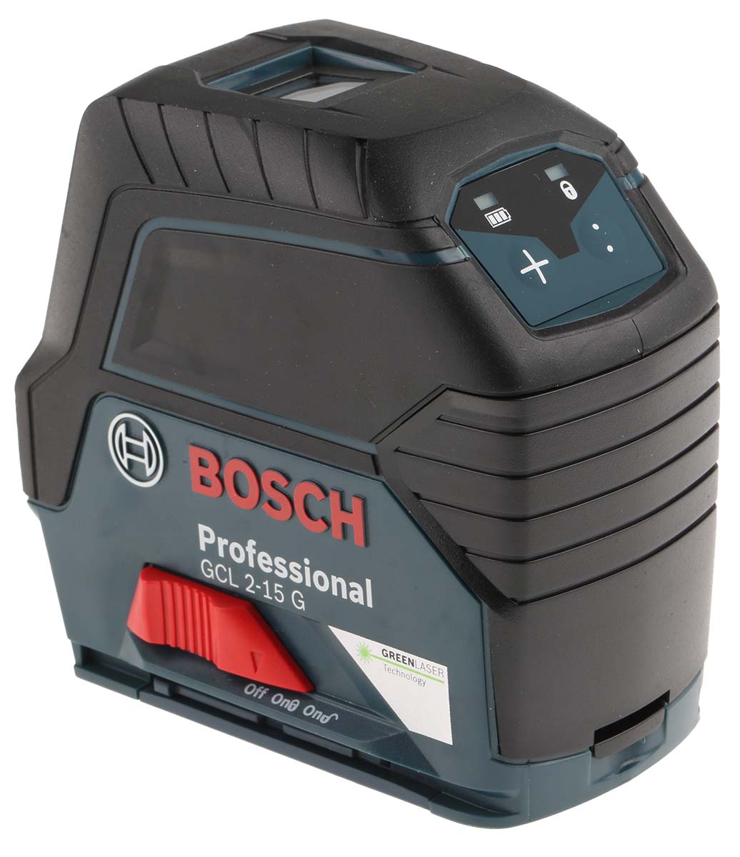 Bosch GCL 2-15 G GCL 2-15 G 650 nm Laser Colour Green Laser Level, 2