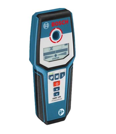 0601081000 Bosch GMS 120 Wall Scanner, LED Display Battery