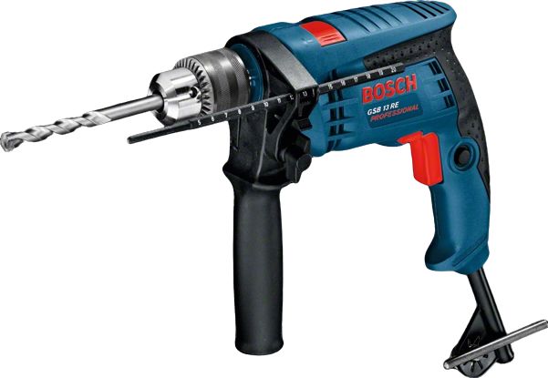 0601217100 Bosch GSB Keyless 230V Corded 1.5 to 13 mm, Type F - Schuko