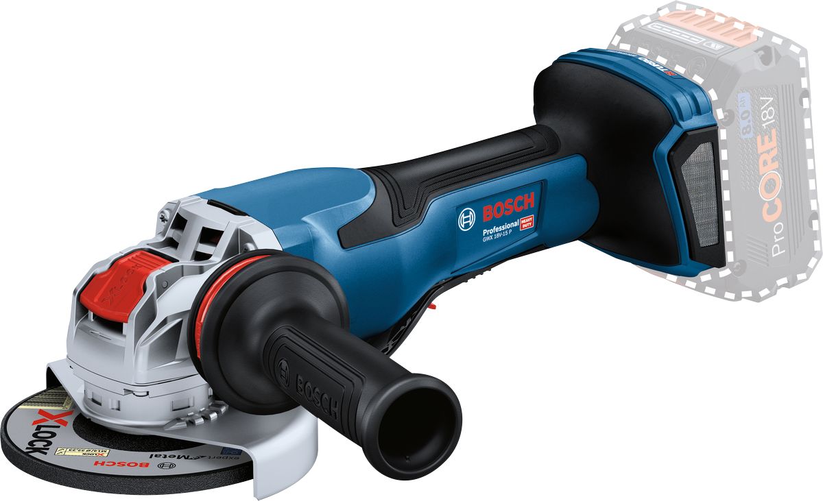 Bosch GWX 18V-15 P Brushless 125 mm