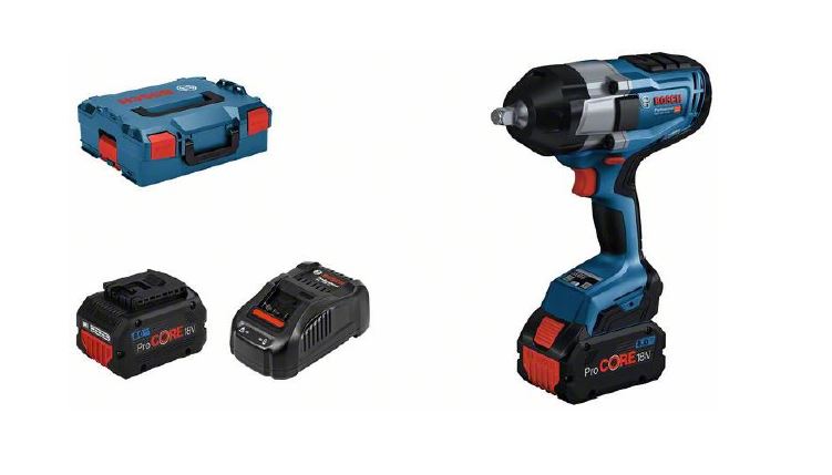 Bosch 1/2 in 18V, 8 Ah Corded Impact Wrench