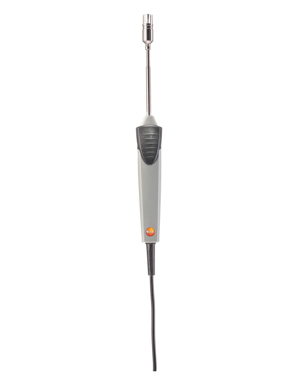 0602-0393 Testo Stepped Sprung Thermocouple Strip Fast Response Temperature Probe, 115 mm Length, 5 mm Diameter, 300 °C Max