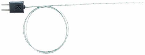 Testo K Type K Thermocouple Temperature Probe, 1.5 m Length, 1.5 mm Diameter, 400 °C Max