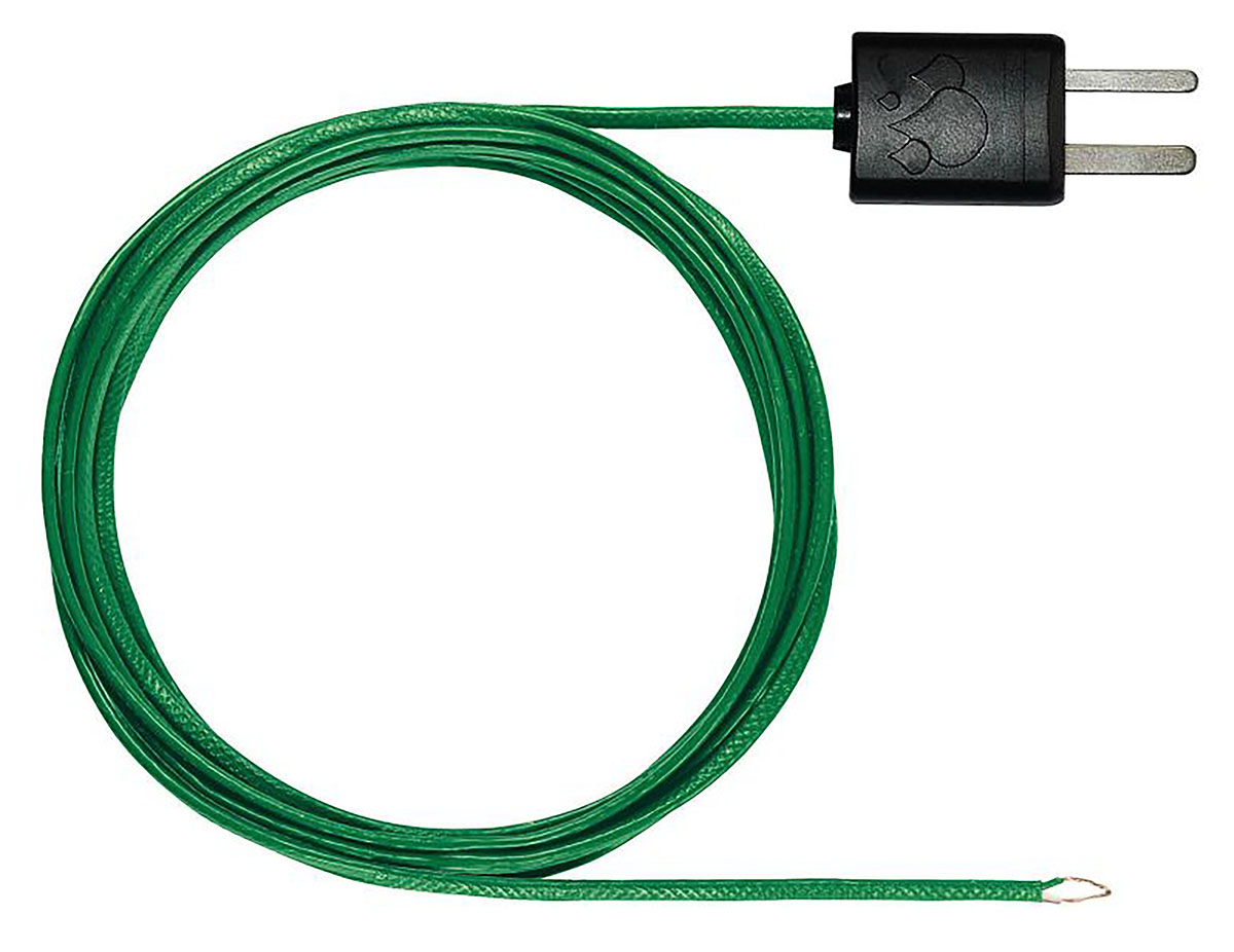 Testo K Temperature Probe, 1.5 m Length, 1.5 mm Diameter, 250 °C Max