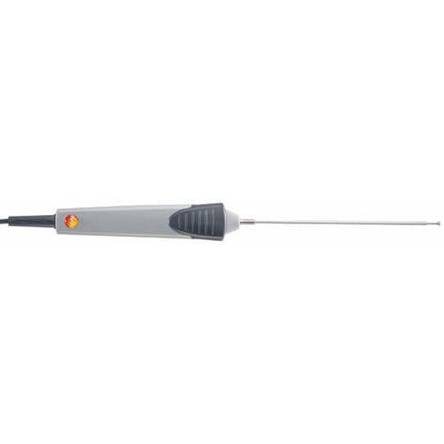 Testo K Surface Temperature Probe, 150 mm Length, 2.5 mm Diameter, 1000 °C Max