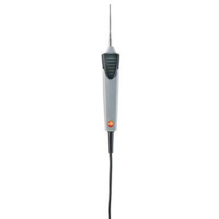 Testo Stepped Immersion/penetration Waterproof, Super-Quick Magnet Temperature Probe, 5 mm Diameter, 800 °C Max