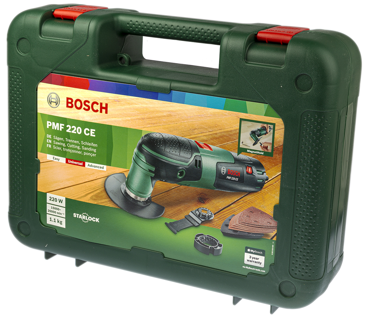 0603102000 Bosch PMF 220 CE Corded PMF 220 CE Multi-Cutter, Type C - EU