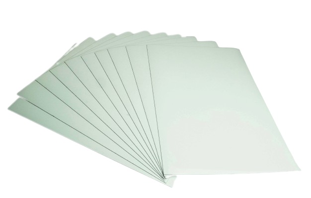 060510u14 Eclipse White Magnetic Multi Purpose Label Sheet, Pack of 10 Per Pack