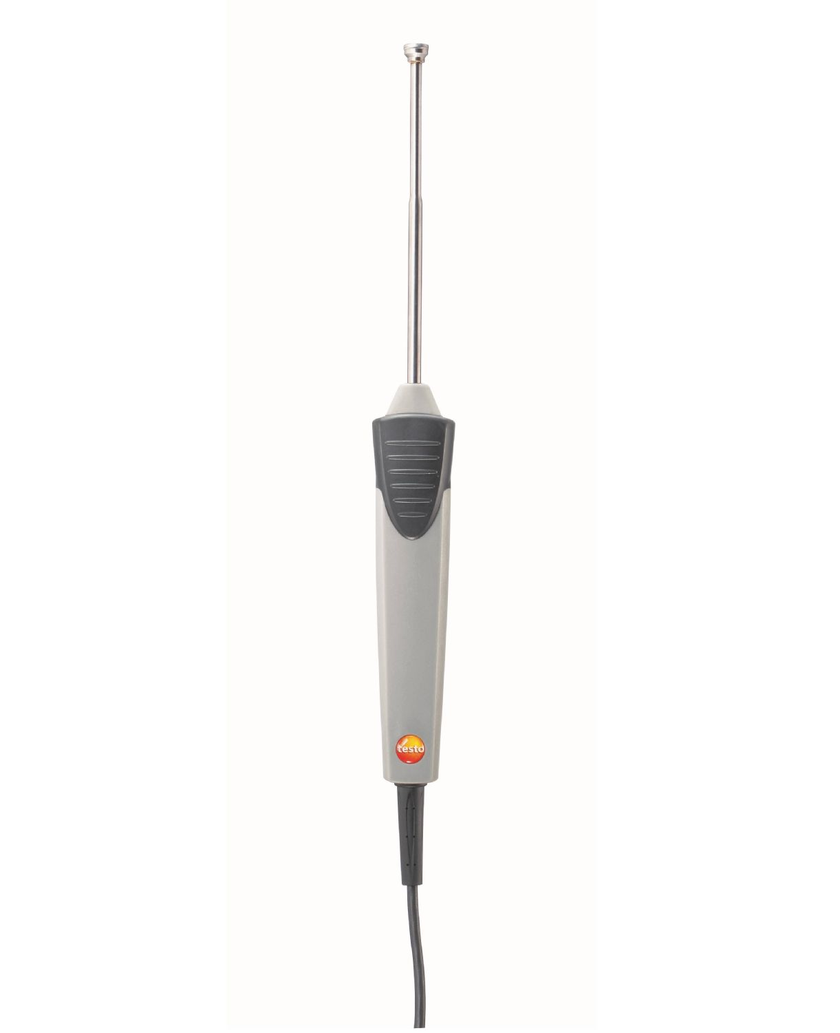 0609-1973 Testo PT100 Surface Temperature Probe, 114 mm Length, 5.9 mm Diameter, 400 °C Max
